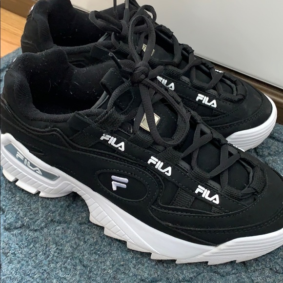 Fila Shoes - Black Filas